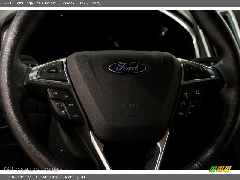 Shadow Black / Ebony 2017 Ford Edge Titanium AWD