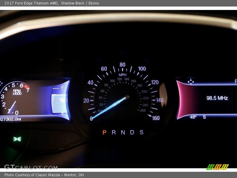 Shadow Black / Ebony 2017 Ford Edge Titanium AWD