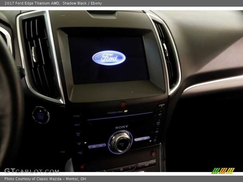 Shadow Black / Ebony 2017 Ford Edge Titanium AWD