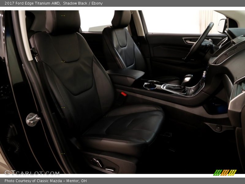 Shadow Black / Ebony 2017 Ford Edge Titanium AWD