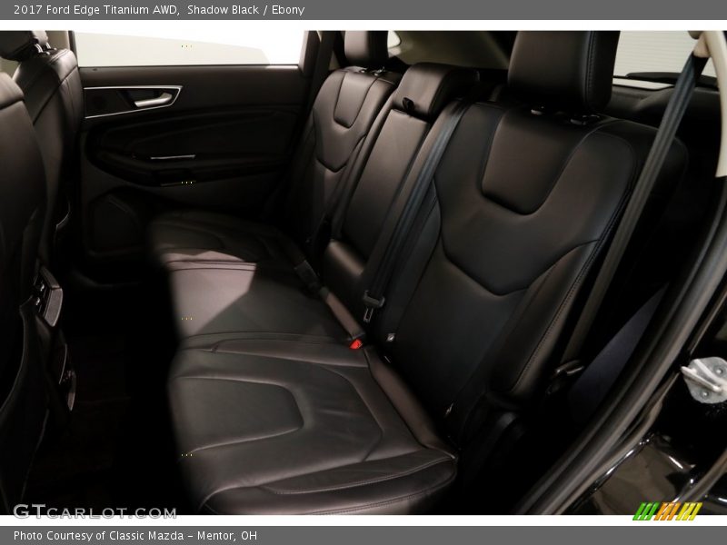 Shadow Black / Ebony 2017 Ford Edge Titanium AWD