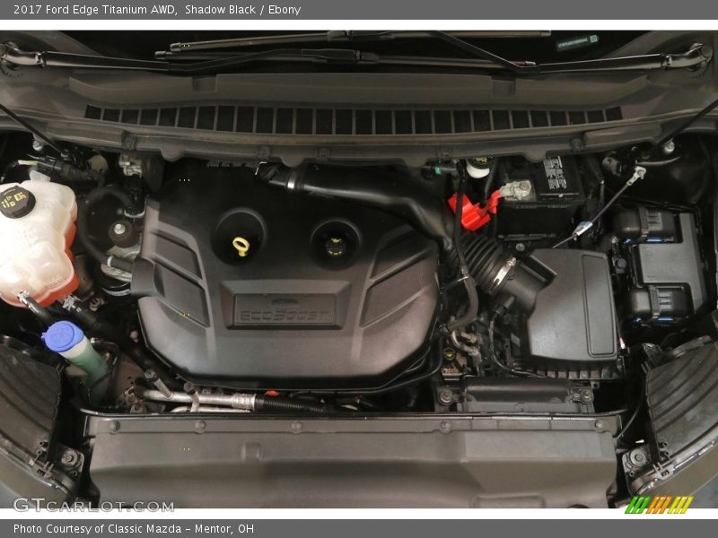 Shadow Black / Ebony 2017 Ford Edge Titanium AWD