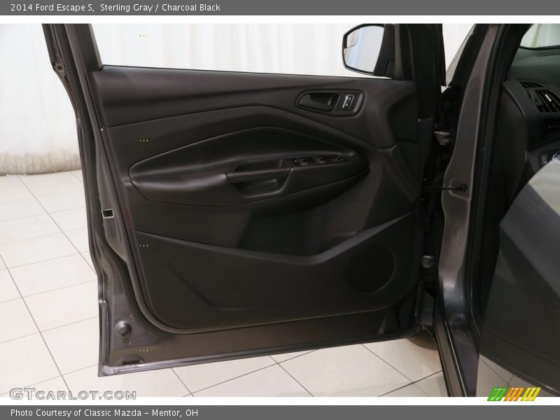 Sterling Gray / Charcoal Black 2014 Ford Escape S