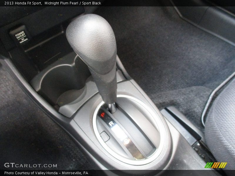 Midnight Plum Pearl / Sport Black 2013 Honda Fit Sport