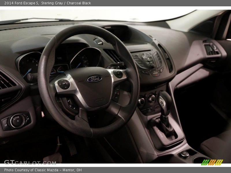 Sterling Gray / Charcoal Black 2014 Ford Escape S
