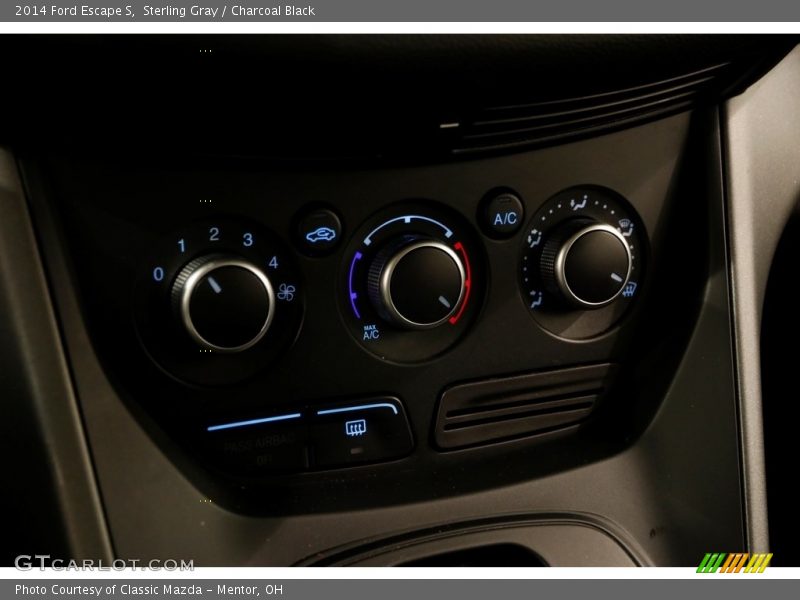 Sterling Gray / Charcoal Black 2014 Ford Escape S