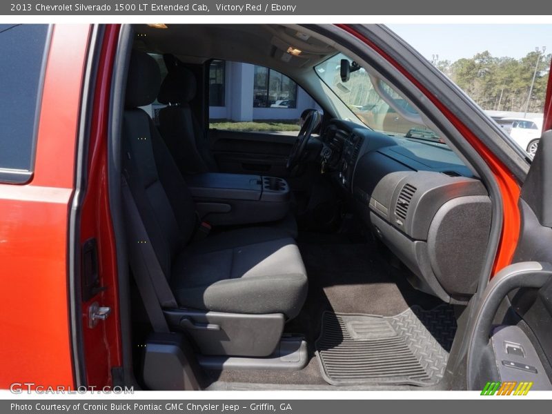 Victory Red / Ebony 2013 Chevrolet Silverado 1500 LT Extended Cab