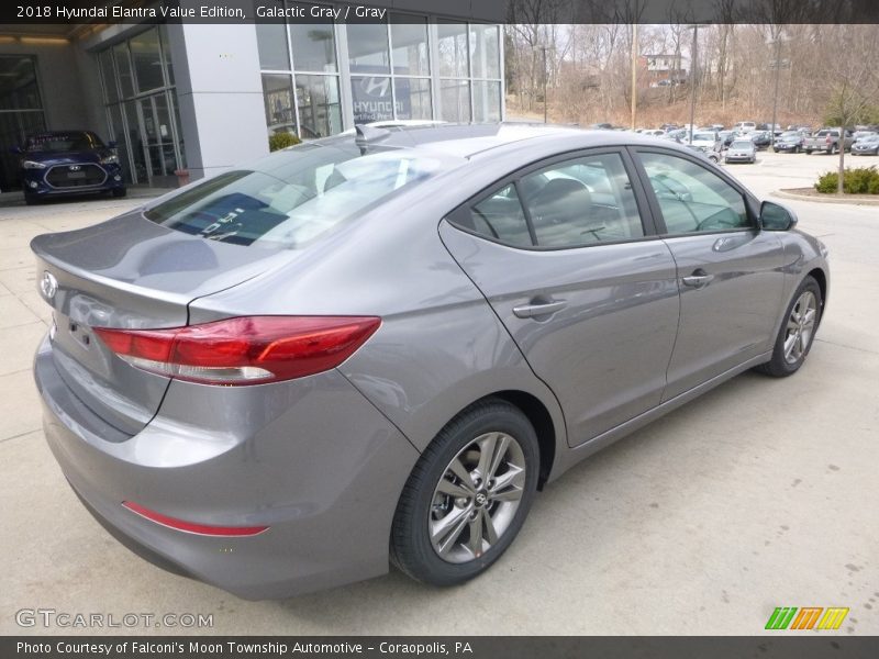 Galactic Gray / Gray 2018 Hyundai Elantra Value Edition