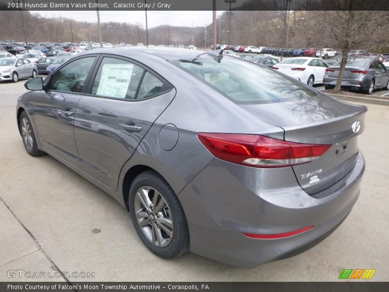 Galactic Gray / Gray 2018 Hyundai Elantra Value Edition