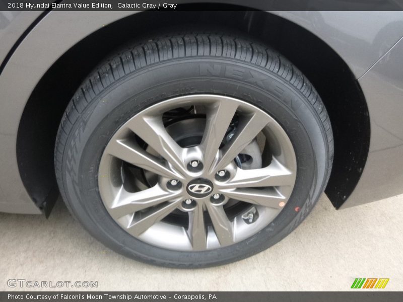 Galactic Gray / Gray 2018 Hyundai Elantra Value Edition