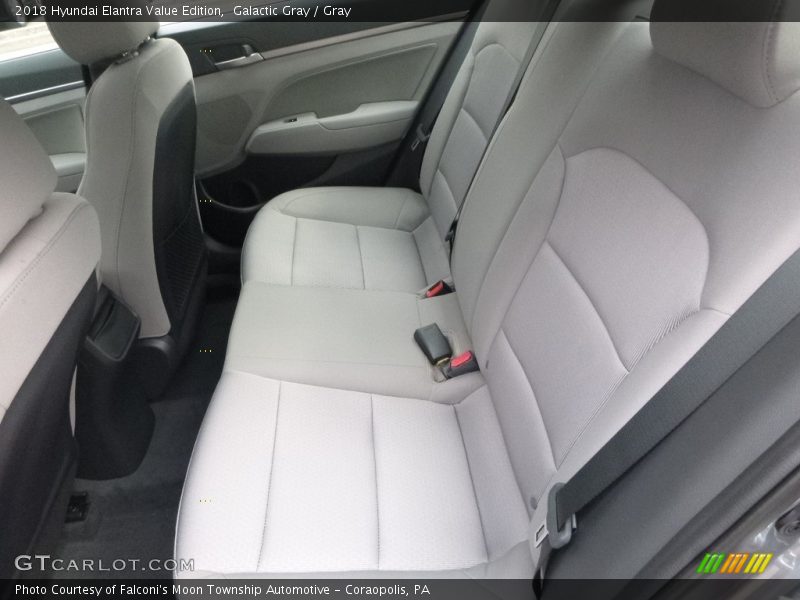 Galactic Gray / Gray 2018 Hyundai Elantra Value Edition