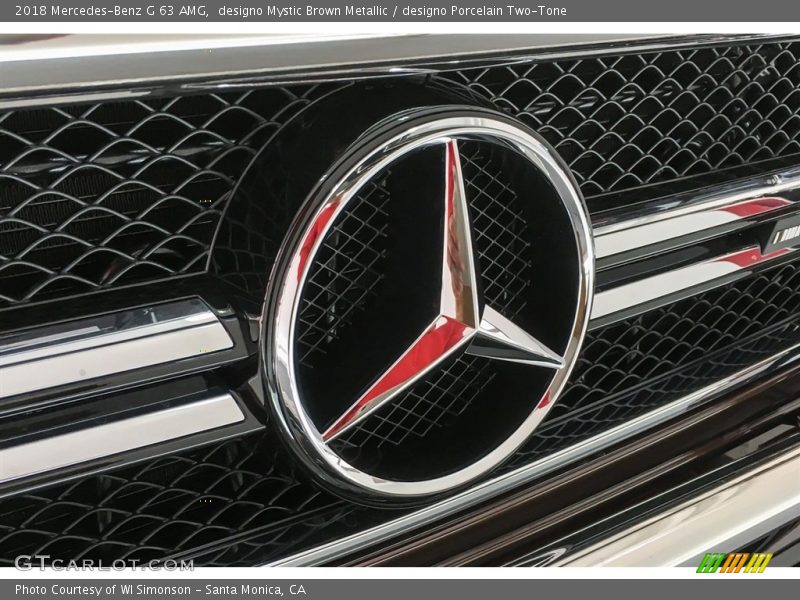 designo Mystic Brown Metallic / designo Porcelain Two-Tone 2018 Mercedes-Benz G 63 AMG