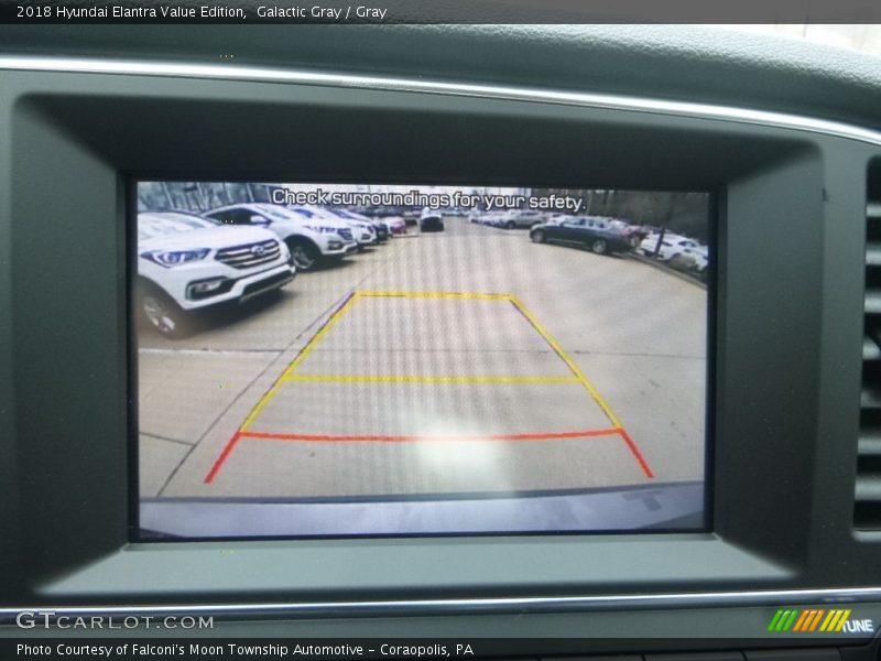 Galactic Gray / Gray 2018 Hyundai Elantra Value Edition