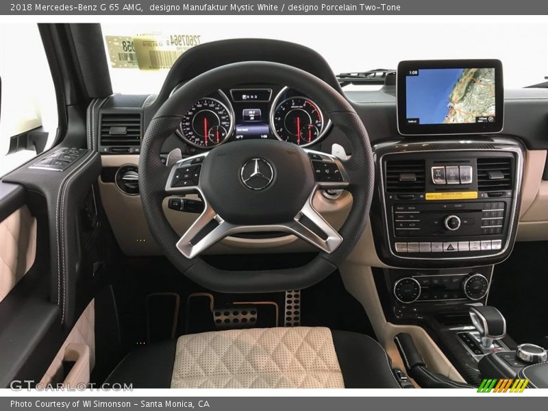 Dashboard of 2018 G 65 AMG
