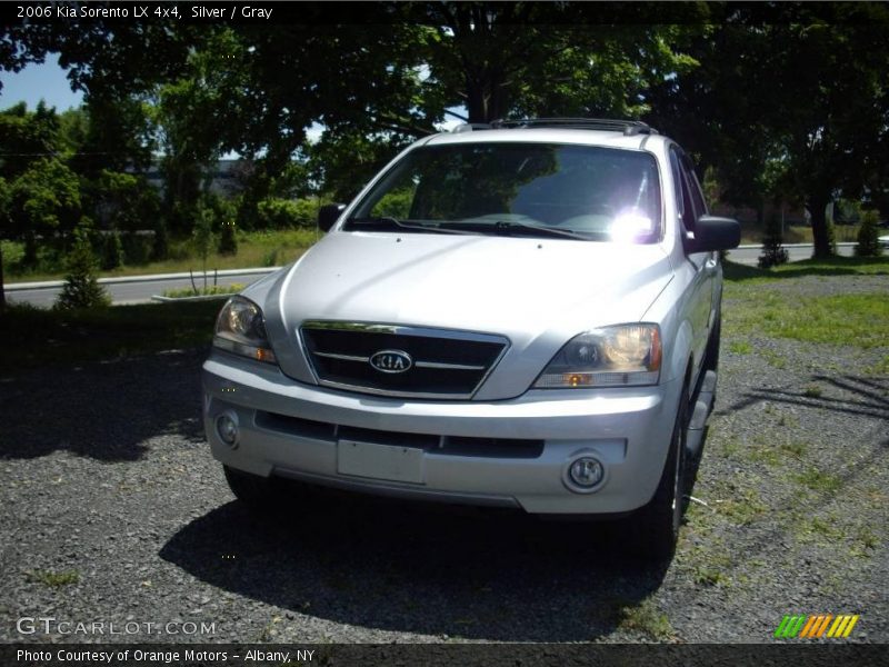 Silver / Gray 2006 Kia Sorento LX 4x4