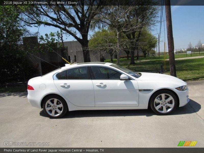 Fuji White / Ebony 2018 Jaguar XE 30t Premium