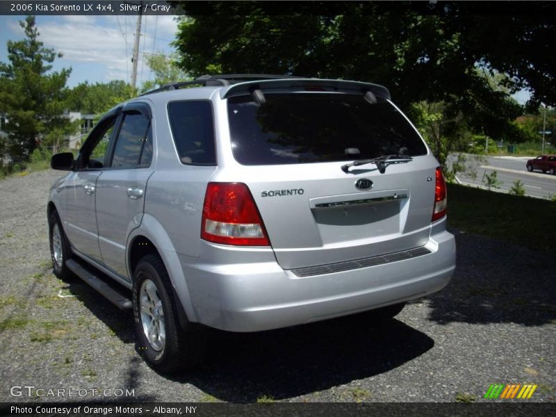 Silver / Gray 2006 Kia Sorento LX 4x4