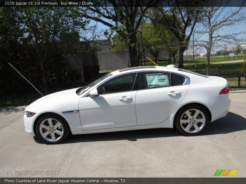 Fuji White / Ebony 2018 Jaguar XE 30t Premium