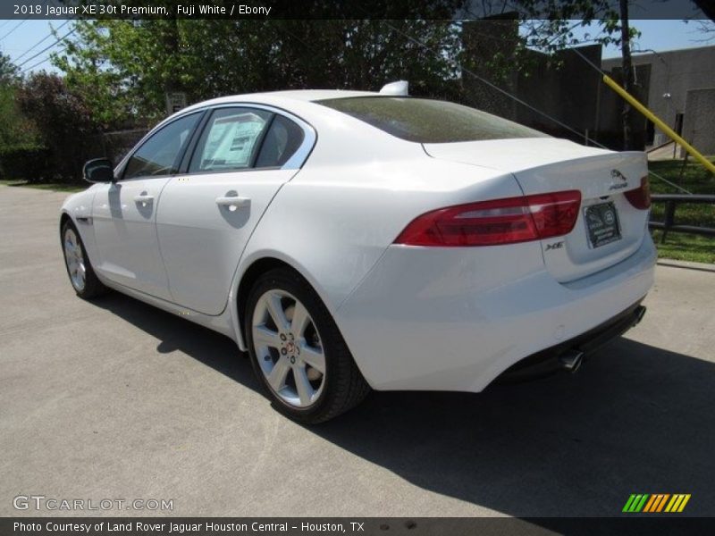 Fuji White / Ebony 2018 Jaguar XE 30t Premium