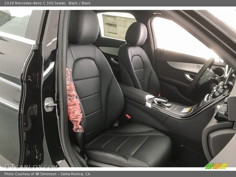 Black / Black 2018 Mercedes-Benz C 300 Sedan
