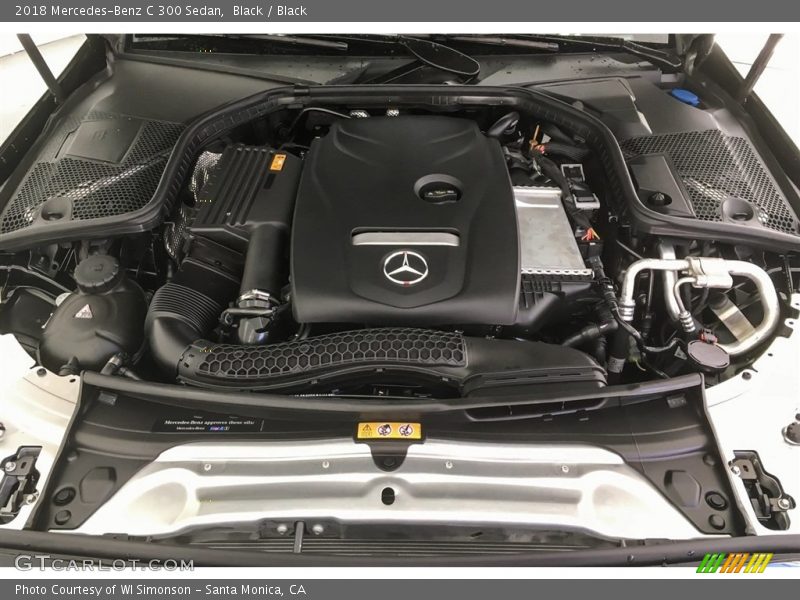 Black / Black 2018 Mercedes-Benz C 300 Sedan