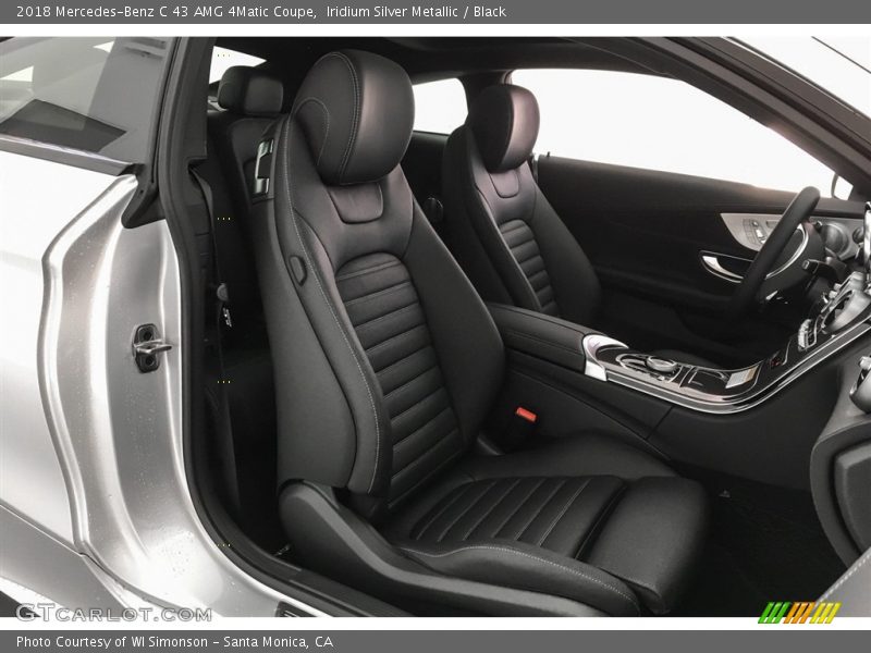 Iridium Silver Metallic / Black 2018 Mercedes-Benz C 43 AMG 4Matic Coupe