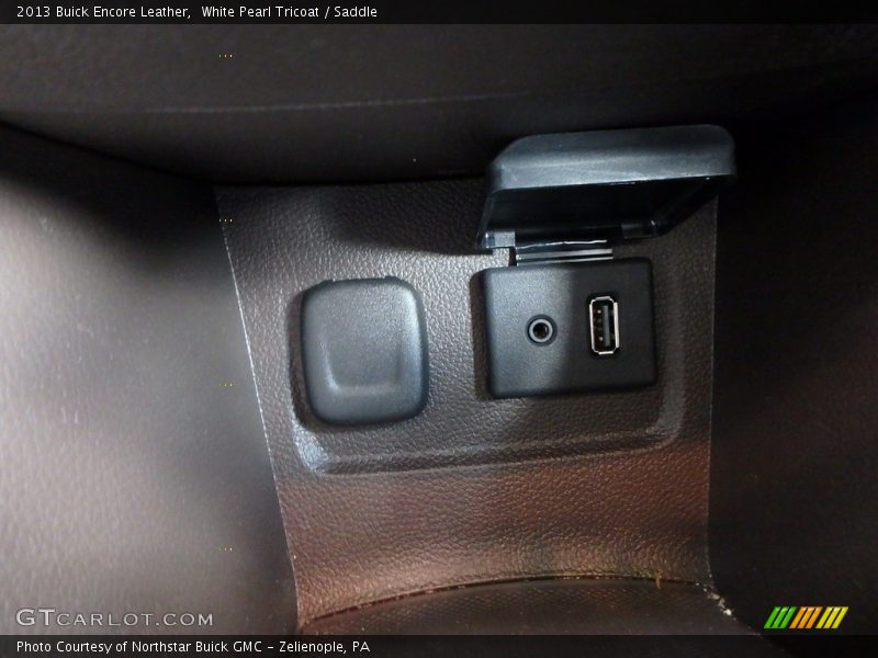 White Pearl Tricoat / Saddle 2013 Buick Encore Leather