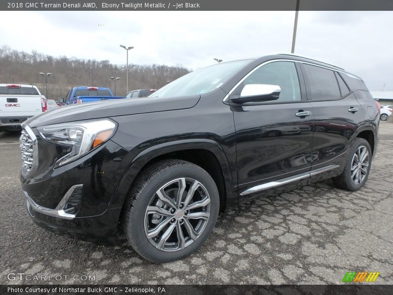 Ebony Twilight Metallic / ­Jet Black 2018 GMC Terrain Denali AWD