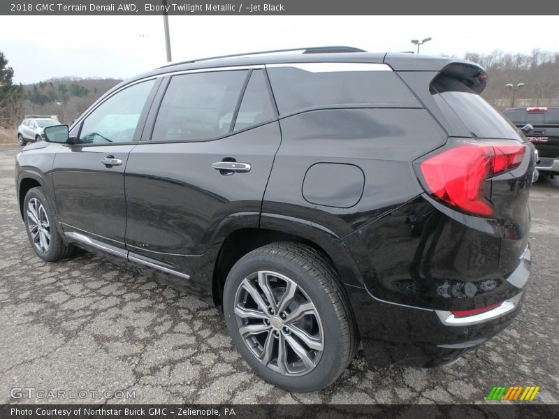 Ebony Twilight Metallic / ­Jet Black 2018 GMC Terrain Denali AWD