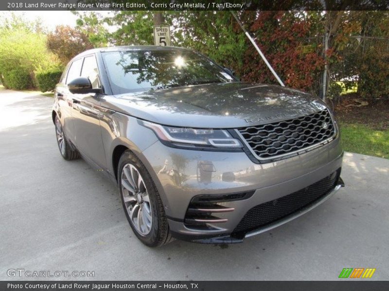 Corris Grey Metallic / Tan/Ebony 2018 Land Rover Range Rover Velar First Edition