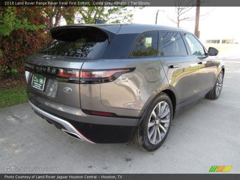 Corris Grey Metallic / Tan/Ebony 2018 Land Rover Range Rover Velar First Edition