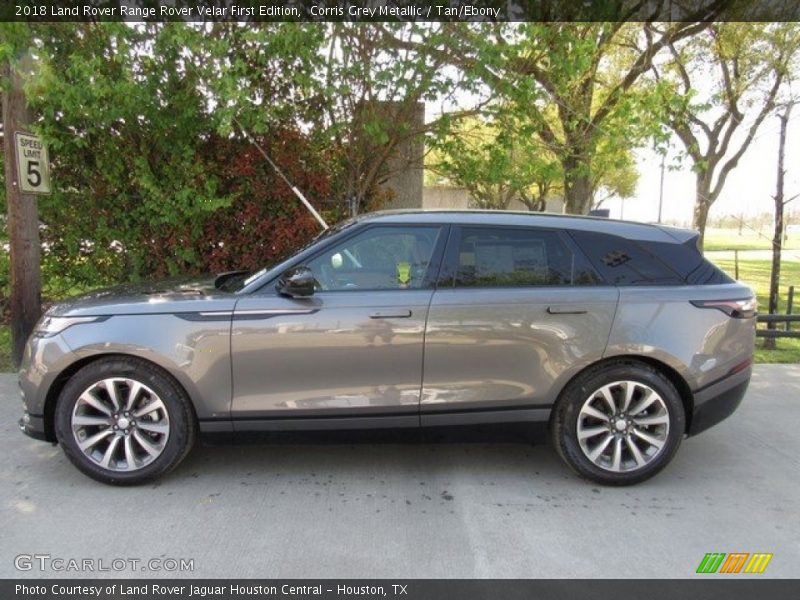 Corris Grey Metallic / Tan/Ebony 2018 Land Rover Range Rover Velar First Edition