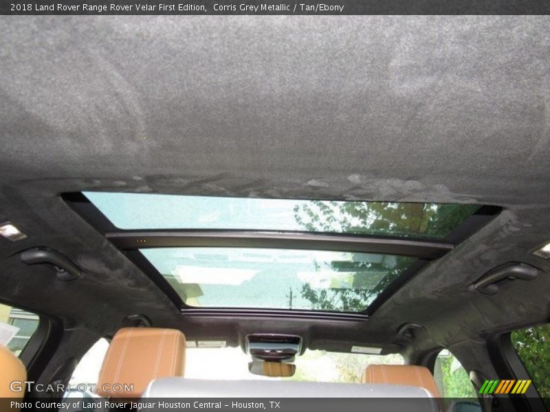 Corris Grey Metallic / Tan/Ebony 2018 Land Rover Range Rover Velar First Edition