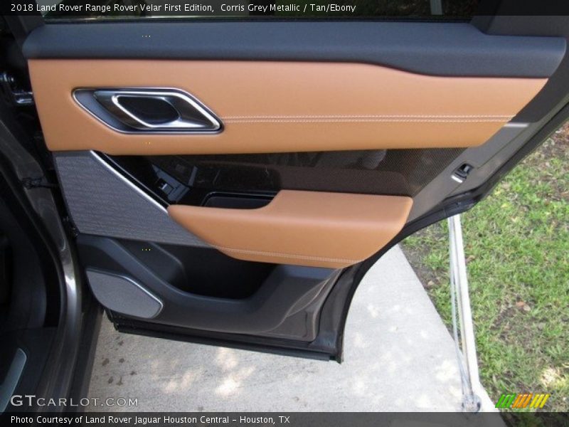 Corris Grey Metallic / Tan/Ebony 2018 Land Rover Range Rover Velar First Edition