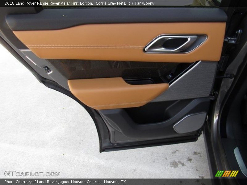 Corris Grey Metallic / Tan/Ebony 2018 Land Rover Range Rover Velar First Edition