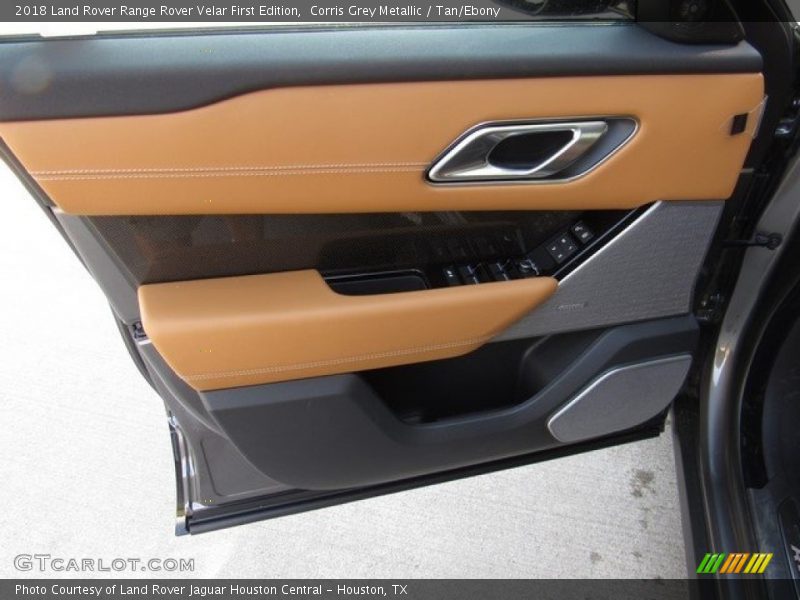 Corris Grey Metallic / Tan/Ebony 2018 Land Rover Range Rover Velar First Edition