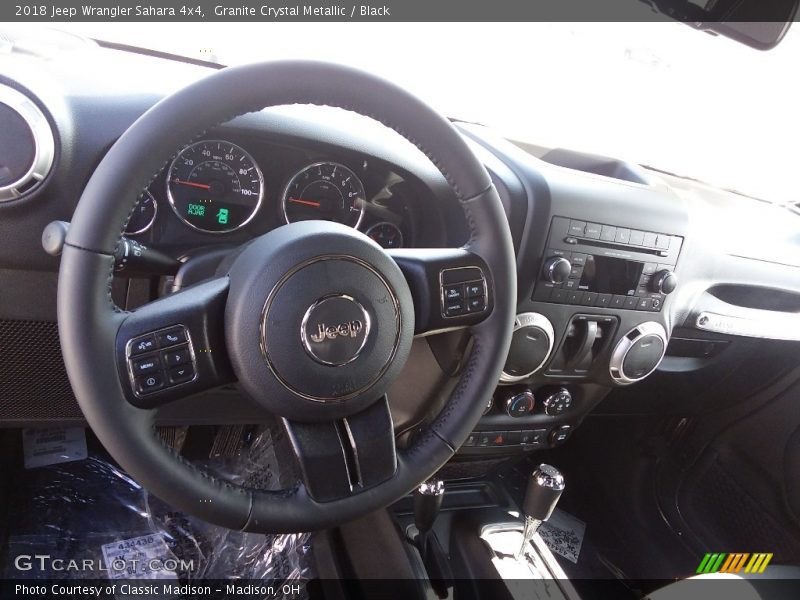 Granite Crystal Metallic / Black 2018 Jeep Wrangler Sahara 4x4
