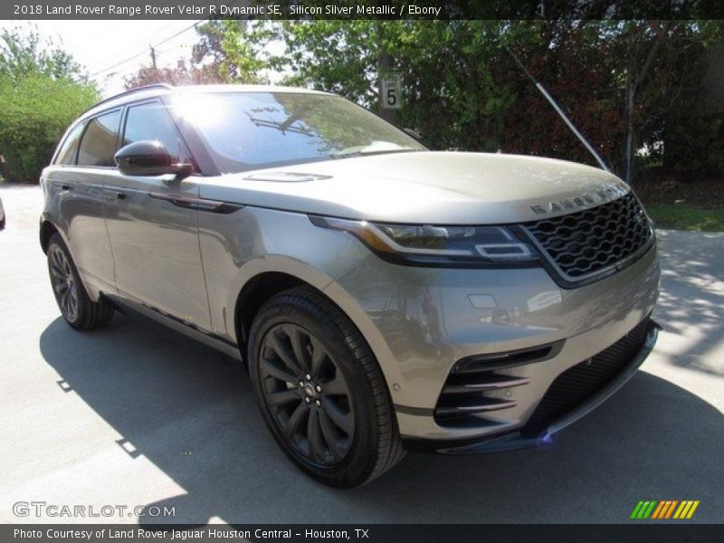 Silicon Silver Metallic / Ebony 2018 Land Rover Range Rover Velar R Dynamic SE