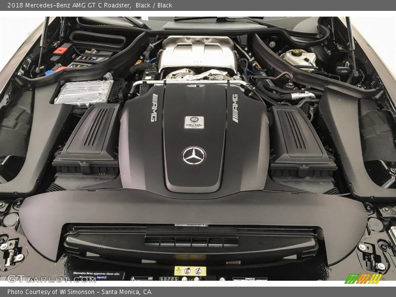  2018 AMG GT C Roadster Engine - 4.0 Liter AMG Twin-Turbocharged DOHC 32-Valve VVT V8