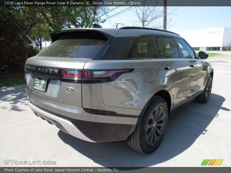 Silicon Silver Metallic / Ebony 2018 Land Rover Range Rover Velar R Dynamic SE
