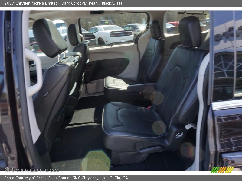 Dark Cordovan Pearl / Black/Diesel 2017 Chrysler Pacifica Limited