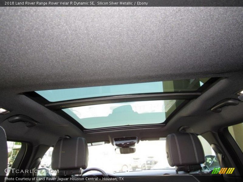 Silicon Silver Metallic / Ebony 2018 Land Rover Range Rover Velar R Dynamic SE