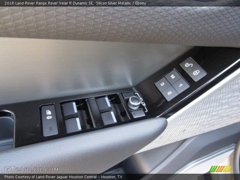 Silicon Silver Metallic / Ebony 2018 Land Rover Range Rover Velar R Dynamic SE