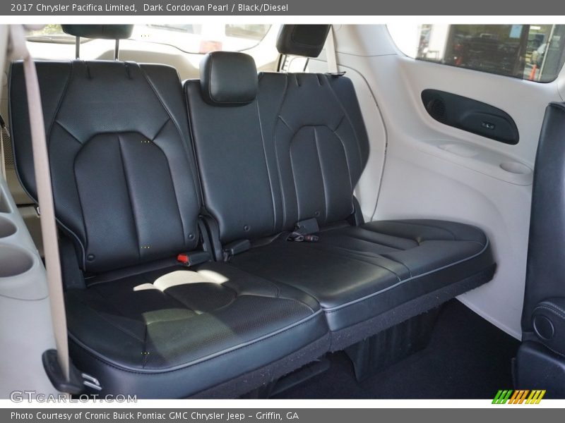 Dark Cordovan Pearl / Black/Diesel 2017 Chrysler Pacifica Limited