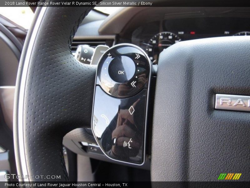 Silicon Silver Metallic / Ebony 2018 Land Rover Range Rover Velar R Dynamic SE