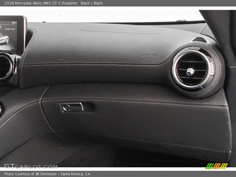 Black / Black 2018 Mercedes-Benz AMG GT C Roadster