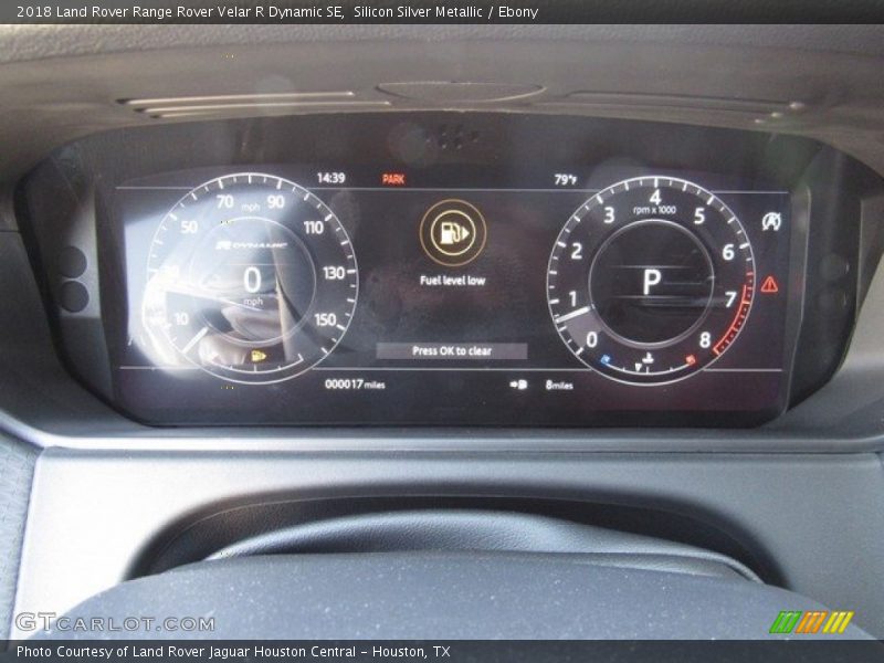 Silicon Silver Metallic / Ebony 2018 Land Rover Range Rover Velar R Dynamic SE