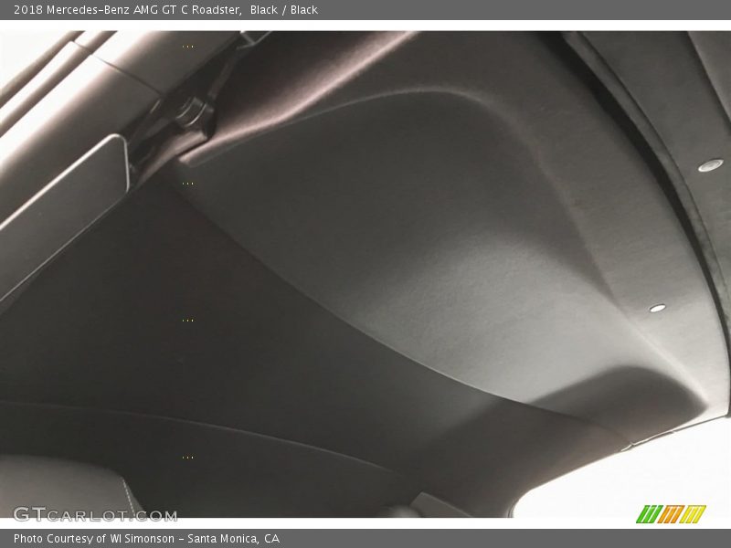 Black / Black 2018 Mercedes-Benz AMG GT C Roadster