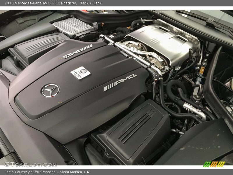  2018 AMG GT C Roadster Engine - 4.0 Liter AMG Twin-Turbocharged DOHC 32-Valve VVT V8