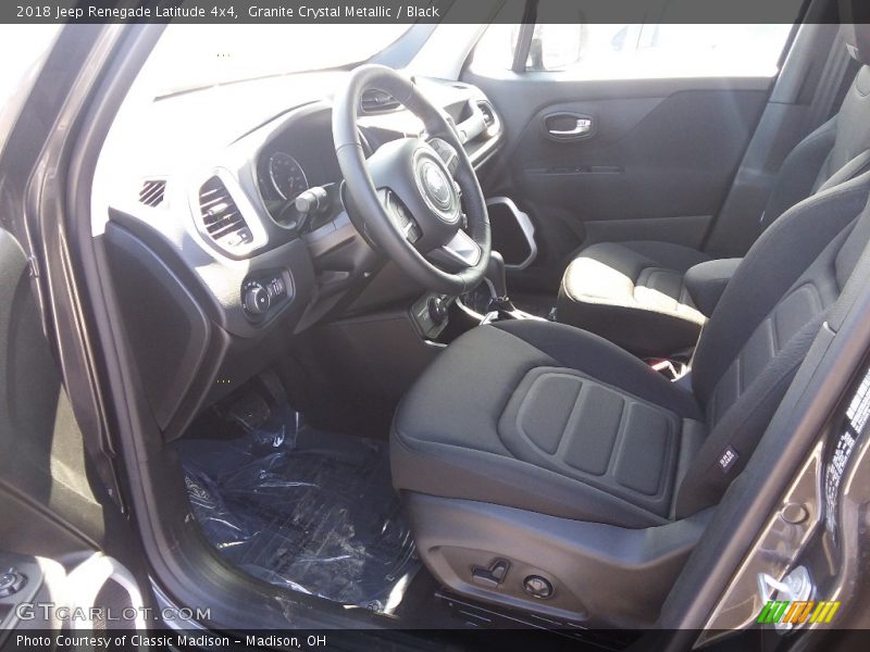 Granite Crystal Metallic / Black 2018 Jeep Renegade Latitude 4x4